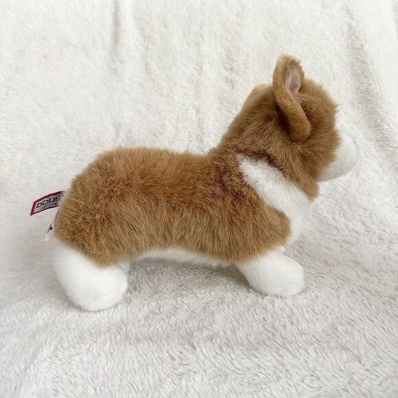 Douglas Louie Welsh Corgi Puppy Dog Plush 10" Stuffed Cuddle Toy Realistic #2 - Picture 2 of 6